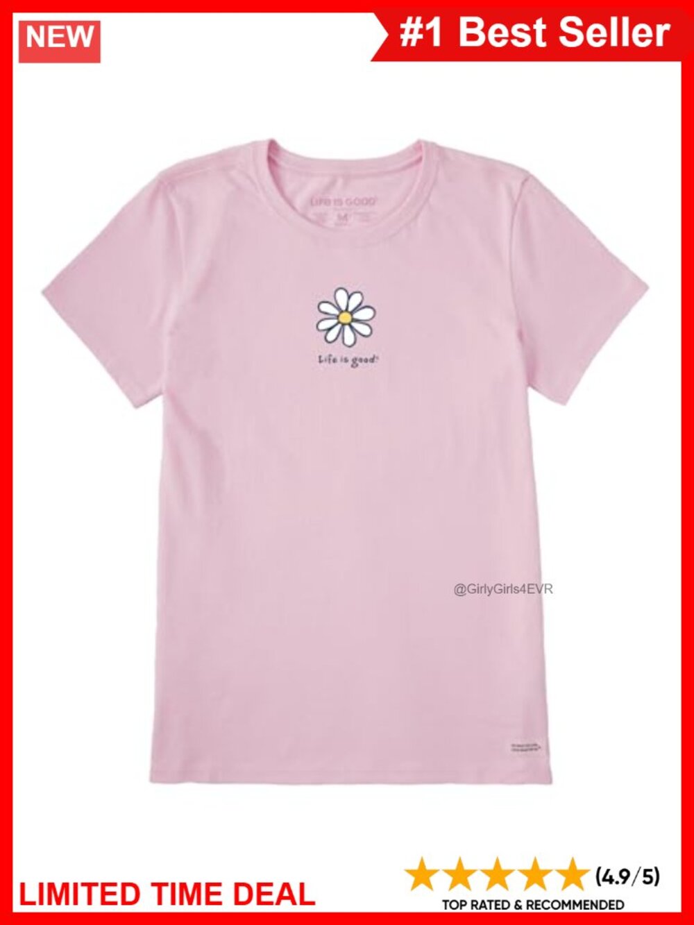 Crusher Tee Short Sleeve Cotton Graphic T-Shirt Classic Fit Crew Neck